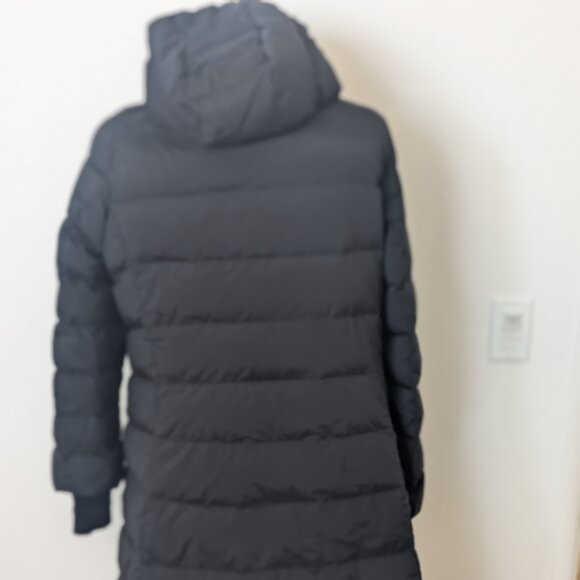Uniqlo Ultra Light Hooded Down DWR Long Coat - Picture 2 of 7